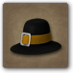 Žltý pútnicky klobúk.png