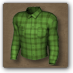 Zelená kockovaná košeľa.png
