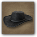Čierny plstený klobúk.png