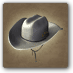Henry Newton Brownov kožený klobúk.png