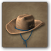 Modrý kožený klobúk.png
